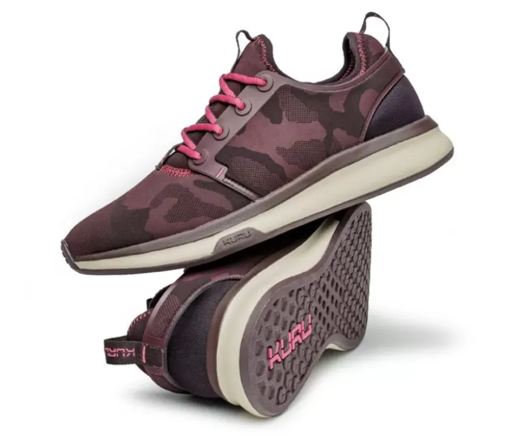 KURU Footwear Atom Camo Wine-Pink Sorbet Online