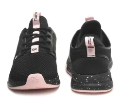 KURU Footwear Atom Jet Black-Misty Lilac New