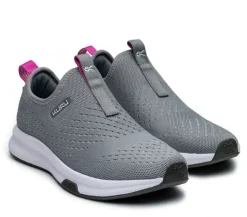 KURU Footwear Atom Slip-On Stone Gray-Berry Pink Sale