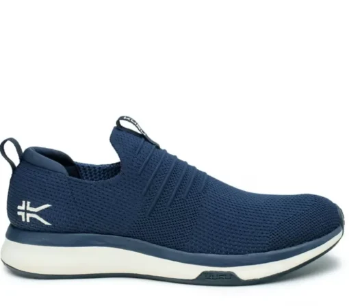 KURU Footwear Atom Slip-On Midnight Blue-Mineral Blue