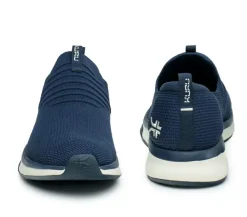 KURU Footwear Atom Slip-On Midnight Blue-Mineral Blue