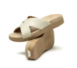 KURU Footwear Breeze Soft White-Buff Tan New
