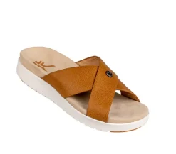 KURU Footwear Breeze Caramel Brown-White-Gum Outlet
