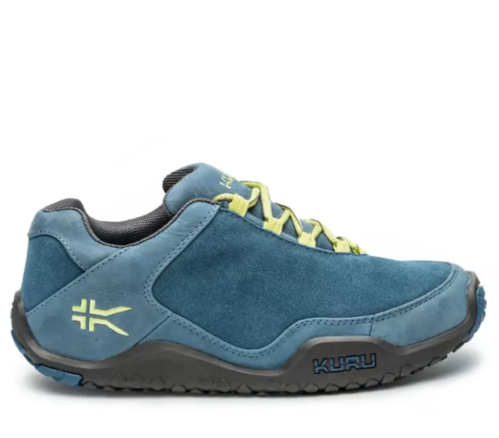 KURU Footwear Chicane Mineral Blue-Pale Lime Clearance