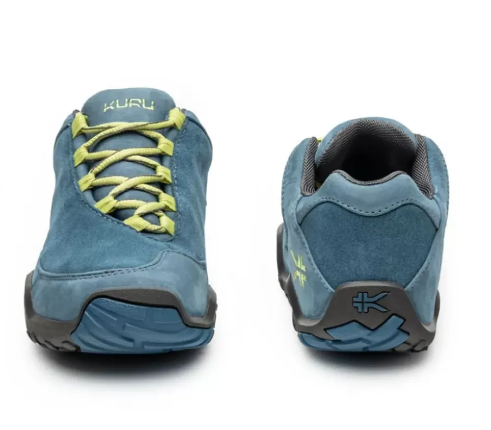 KURU Footwear Chicane Mineral Blue-Pale Lime Clearance