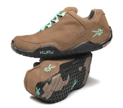 KURU Footwear Chicane Warmstone-Jet Black-Mint Green