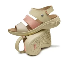 KURU Footwear Coda Muse Straw-Light Peach Clearance