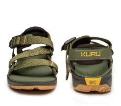 KURU Footwear Current Olive Green-Golden Yellow New