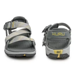 KURU Footwear Current Cloud Gray-Soft Yellow Discount
