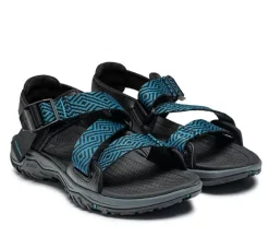KURU Footwear Current Jet Black-Wailea Blue Clearance