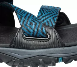 KURU Footwear Current Jet Black-Wailea Blue Clearance