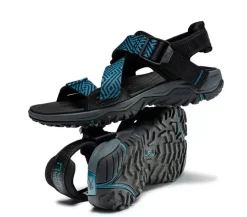 KURU Footwear Current Jet Black-Wailea Blue Clearance