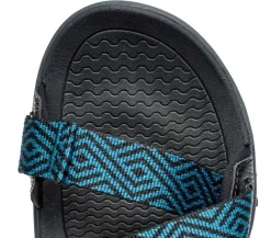 KURU Footwear Current Jet Black-Wailea Blue Clearance