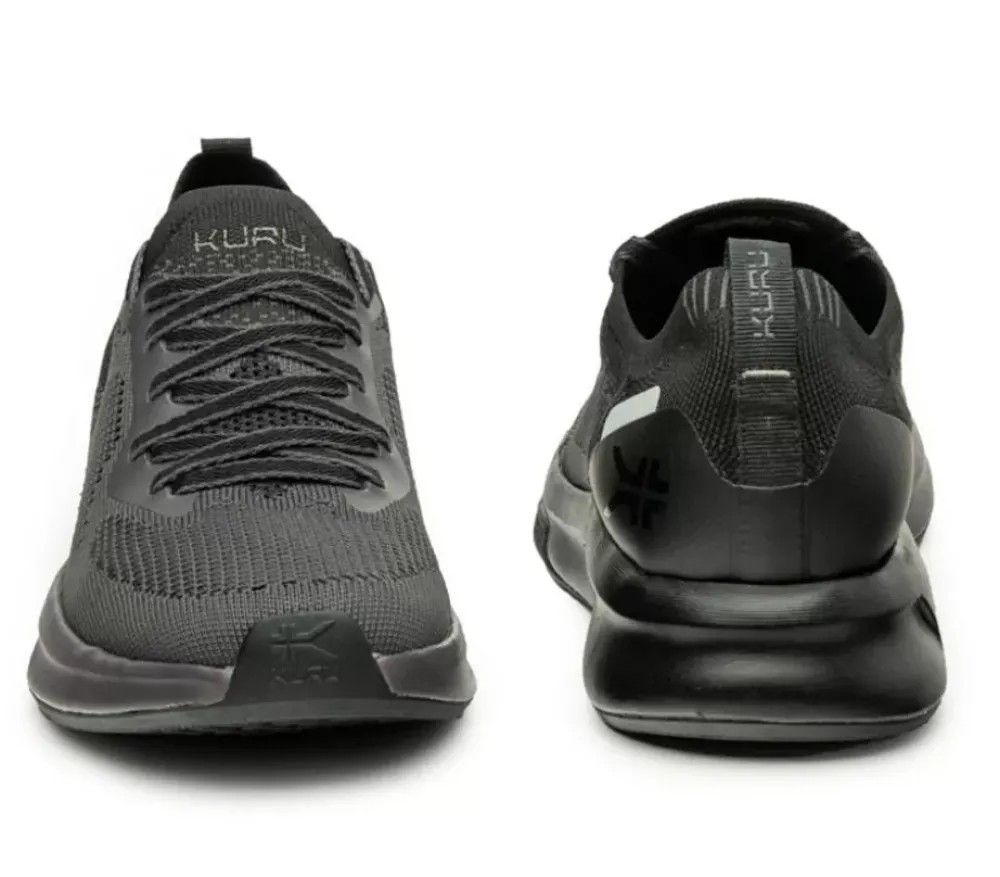 KURU Footwear Flux Jet Black-Smoke Gray Outlet