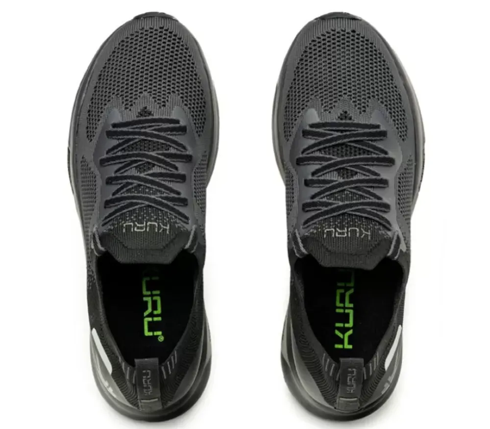 KURU Footwear Flux Jet Black-Smoke Gray Outlet
