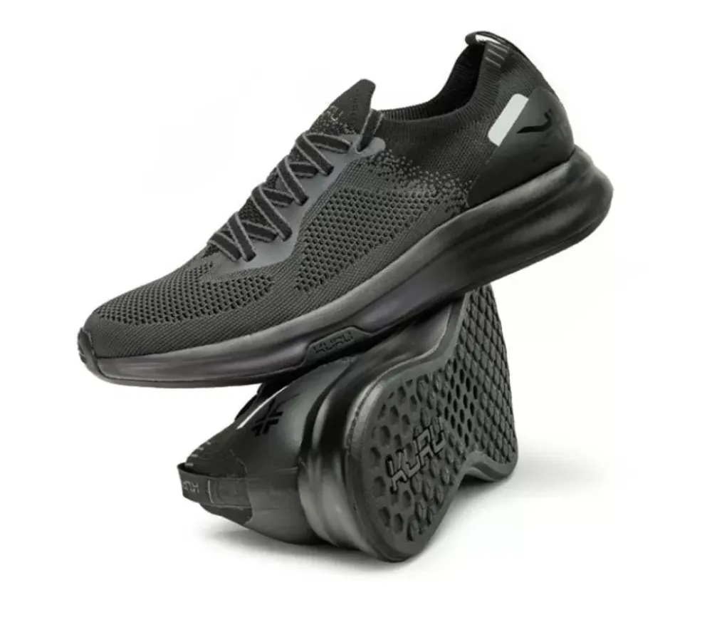 KURU Footwear Flux Jet Black-Smoke Gray Outlet
