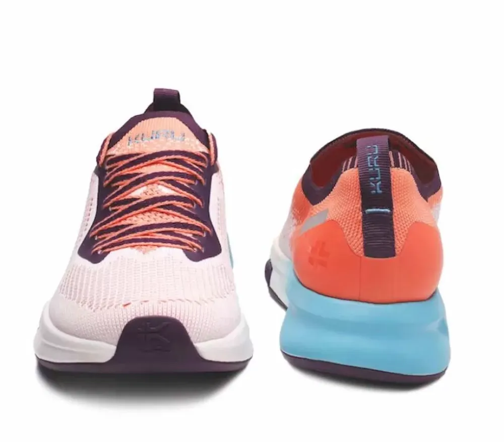 KURU Footwear Flux Orange Sherbet-Calypso Blue Discount