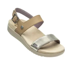 KURU Footwear Glide Taupe-Metallic Clearance