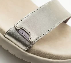 KURU Footwear Glide Taupe-Metallic Clearance