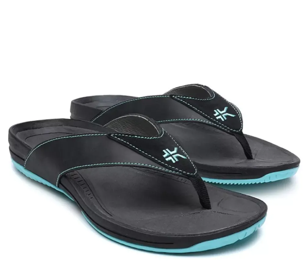 KURU Footwear Kala Jet Black-Blue Breeze Online