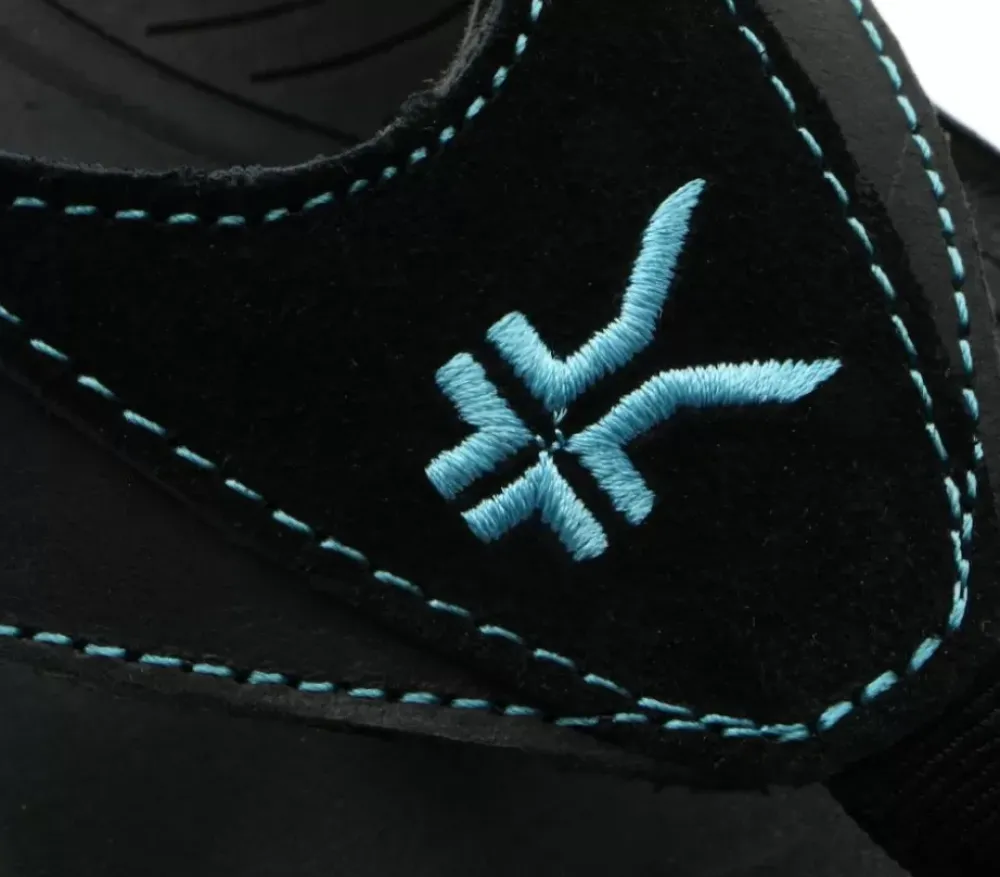 KURU Footwear Kala Jet Black-Blue Breeze Online