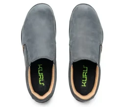 KURU Footwear Kivi Lead Gray-Tan Best