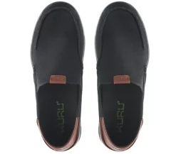 KURU Footwear Pace Jet Black-Rich Walnut Best