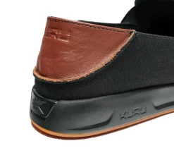 KURU Footwear Pace Jet Black-Rich Walnut Best