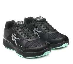 KURU Footwear Quantum Jet Black-Dusty Aqua