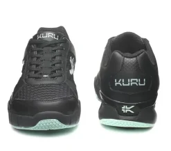 KURU Footwear Quantum Jet Black-Dusty Aqua