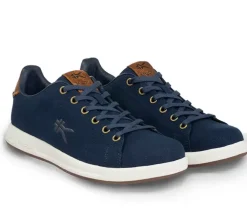 KURU Footwear Roam Deep Navy-White-Mustang Brown Sale