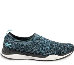 KURU Footwear Stride Jetblack-White-Calypsoblue Best
