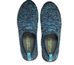 KURU Footwear Stride Jetblack-White-Calypsoblue Best