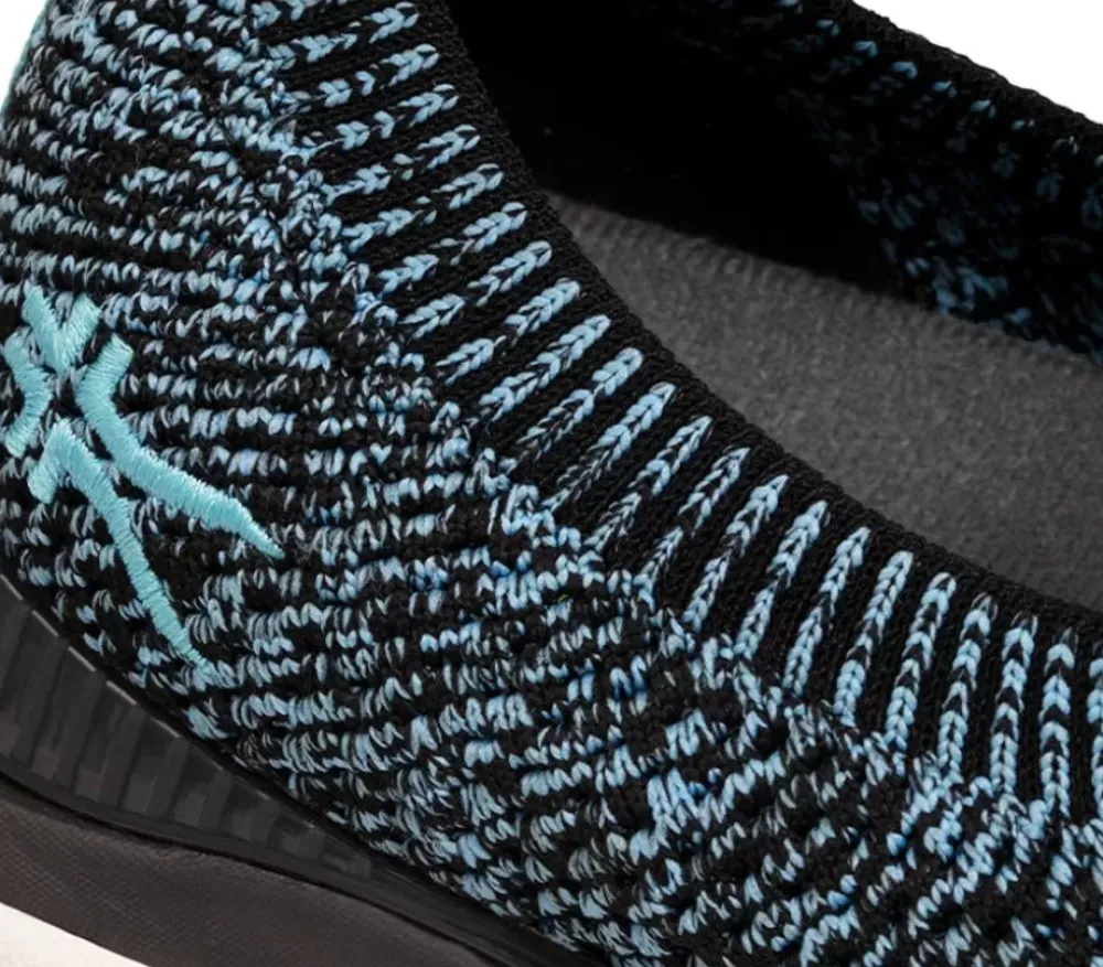 KURU Footwear Stride Jetblack-White-Calypsoblue Best