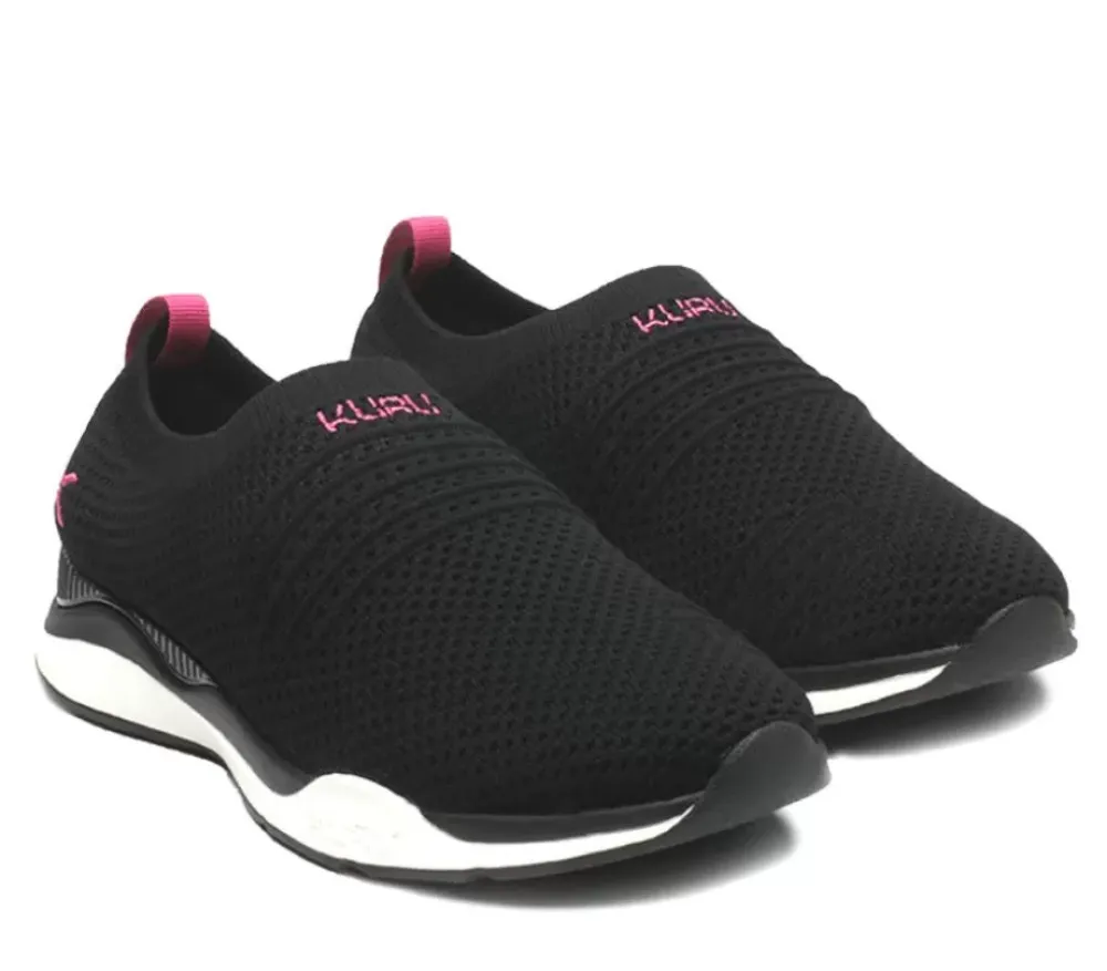 KURU Footwear Stride Jetblack-White-Berrypink Best