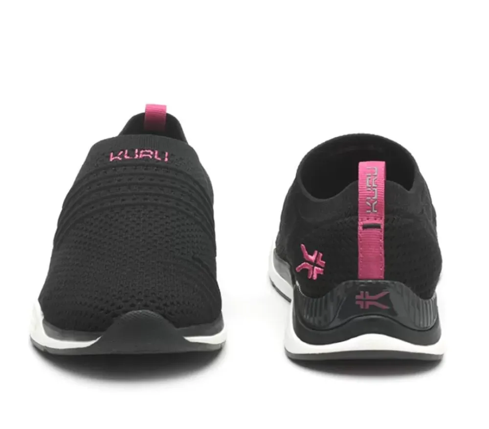 KURU Footwear Stride Jetblack-White-Berrypink Best