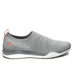 KURU Footwear Stride Heather Gray-White-Peach Pink