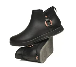 KURU Footwear Tempo Jetblack-Rosegold Sale