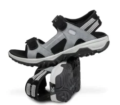 KURU Footwear Tread Fossil Gray-Sky Blue-Jet Black Outlet